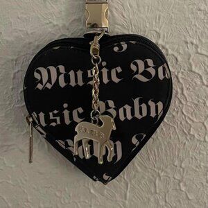 Gwen Stefani L.A.M.B. for LeSportsac, Heart Wristlet bag with L.A.M.B. Charm